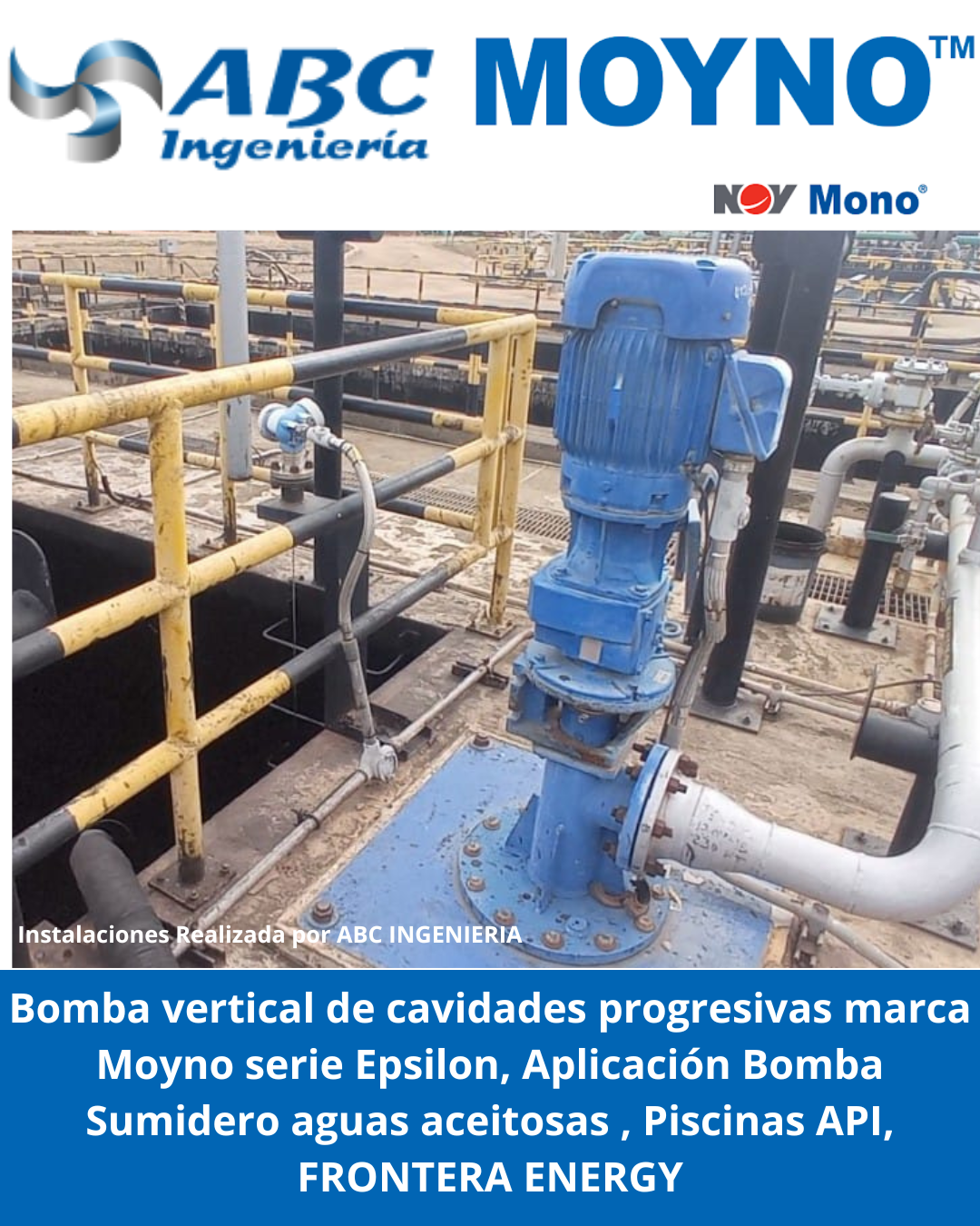 La bomba de cavidad progresiva  (Mono/Moyno)