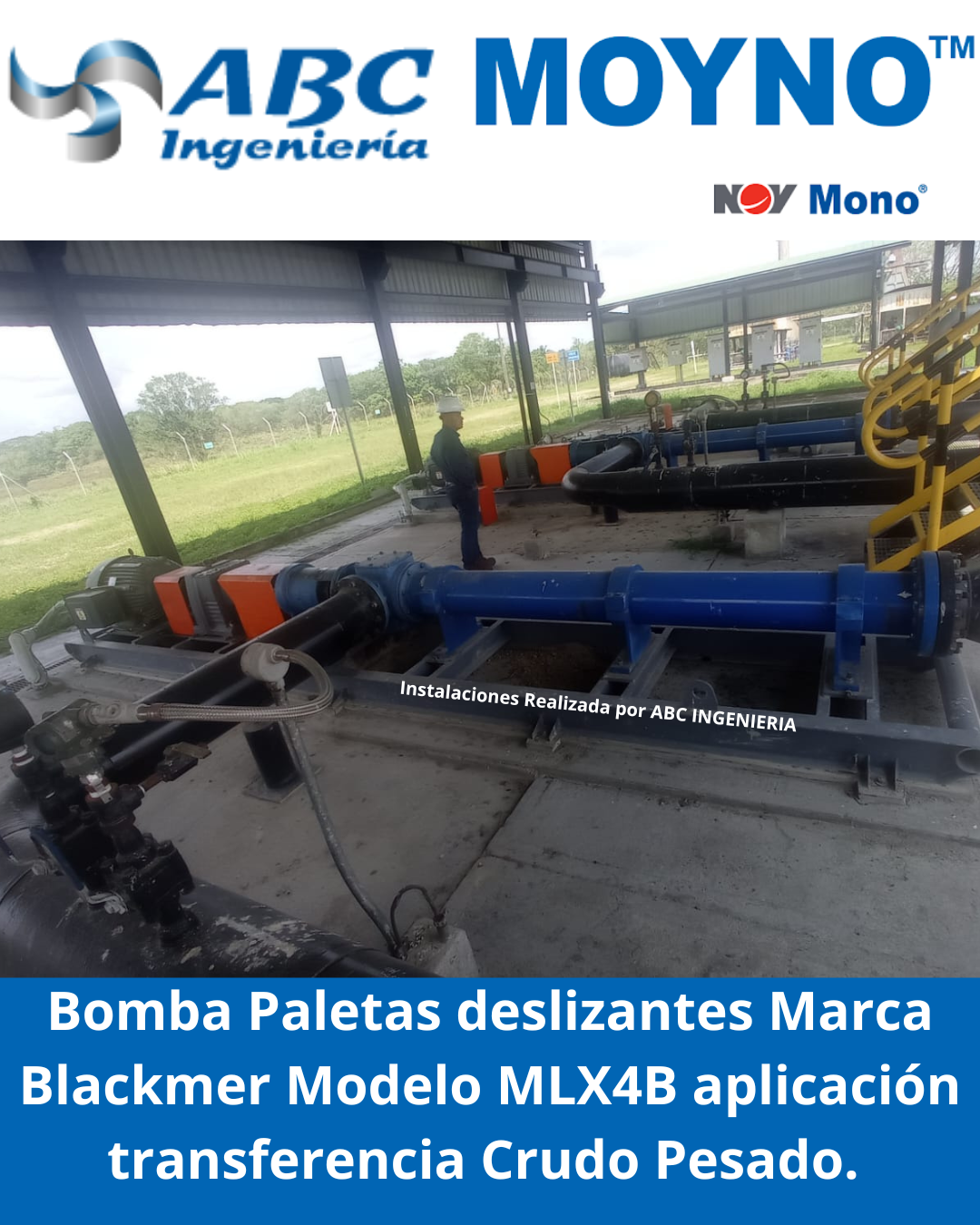 La bomba MOYNO es la mejor opción para el manejo de fluidos viscosos y abrasivos, con su diseño revolucionario lo que reduce los tiempos de mantenimiento o inactividad.
